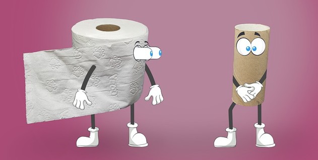 WC-papír gurigák