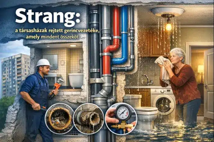 A strang a társasházak lakóinak közös ügye - infografika.