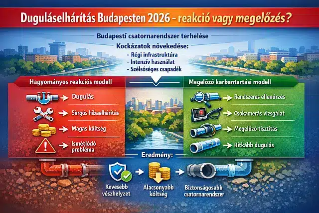 Duguláselhárítás Budapesten 2026 - Világi Duguláselhárítás